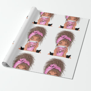 Papel De Presente Lady Boss Life, Chefe Babe Mulher