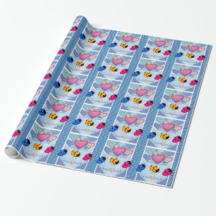 PAPEL DE PRESENTE LADYBUGS