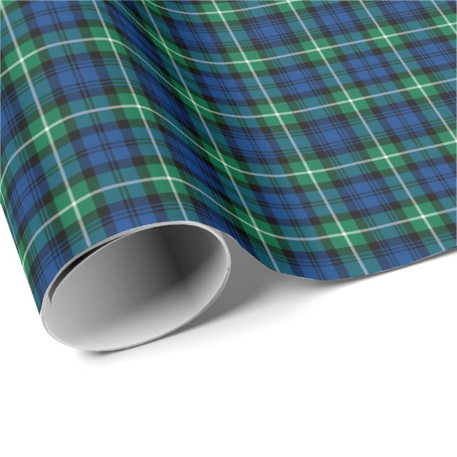 Papel De Presente Lamont Clan Tartan (Ponta do rolo)