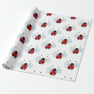 Papel De Presente Lâmpada de Mesa Ladybug