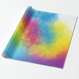 Papel De Presente lampejo de cor