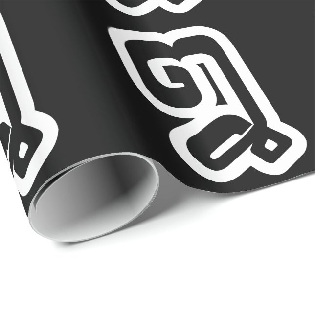 Papel De Presente Laos / Laos Número Oito / 8 / ໘ (Mau/Pai) Laociano (Ponta do rolo)