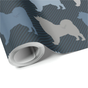 Papel De Presente Lapphund Finlandês