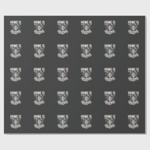 Papel De Presente Lar é Onde Meu Beagle Está_1