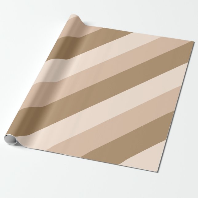 Papel De Presente Largo de Ombre Diagonal Strike (Desenrolado)