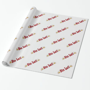 Papel De Presente Lat de Sto! Com canecas de cerveja