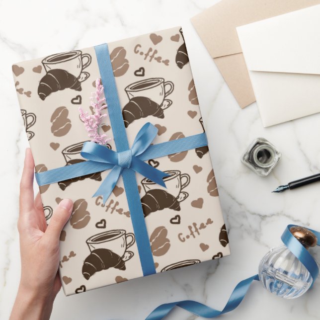 Papel De Presente Latte Love Delight (Presentear)