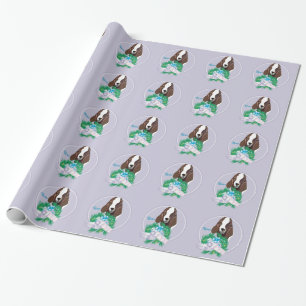 Papel De Presente Lavanda Boer - Embalagem de Natal