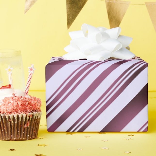 Papel De Presente Lavanda Elegante roxa (Festa de aniversário)