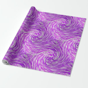 Papel De Presente Lavanda Twirls....