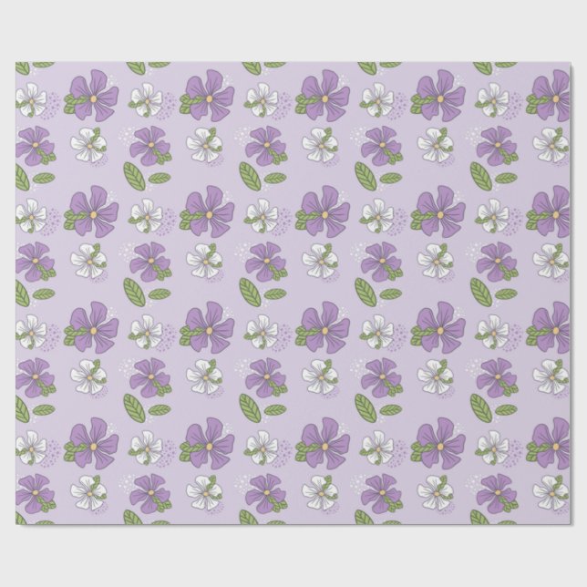 Papel De Presente Lavandas (Aberto)