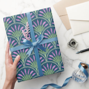 Papel De Presente Lavender - Dark Background