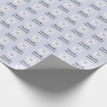 Papel De Presente Lavender Floral Bridal shower<br><div class="desc">Add a touch of elegance and personal charm to your bridal shower gifts with our Personalized Bridal Shower Lavender Floral Wrapping Paper. This exquisite wrapping paper is designed to celebrate the joyous occasion of a bridal shower, featuring delicate floral patterns in lovely shades of pink that exude romance and sophistication....</div>