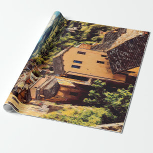 Papel De Presente ldp MONTEPULCIANO - cidade - panorama -