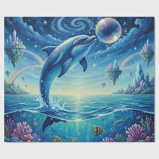 Papel De Presente Leap of wonder (Aberto)