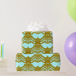 Papel De Presente LeFleure BeauBonito Damask French 