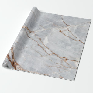 Papel De Presente Legal Cinza Moderna Dourada Textura de Pedra Marbl