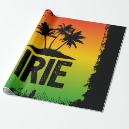 Papel De Presente Legal IRIE Jamaican Rastafarian sente boa citação