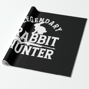Papel De Presente Legendário Caçador de Coelhos