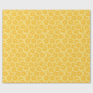 Papel De Presente Lemon slice pattern 