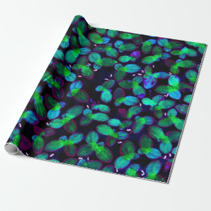 Papel De Presente Lentilha D'água Luminosa