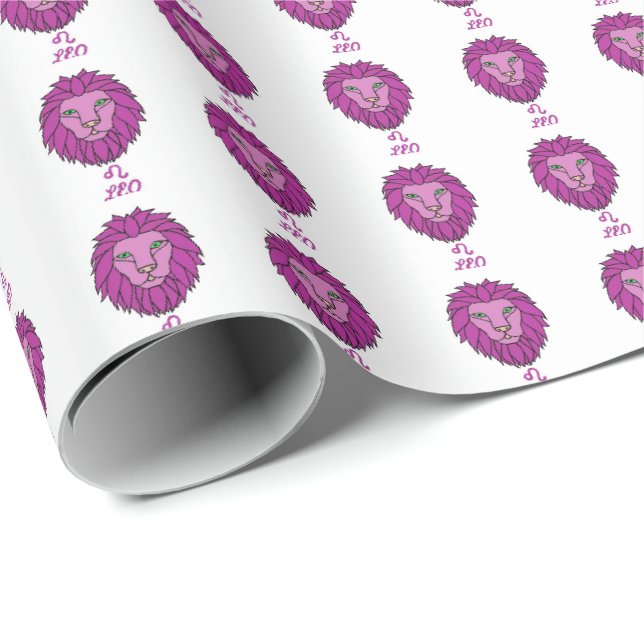 Papel De Presente Leo Wraping Paper (Ponta do rolo)