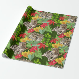 Papel De Presente Leopardo