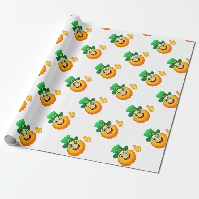 Papel De Presente leprechaun emoji (Desenrolado)