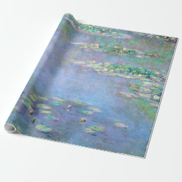Papel De Presente Les Ninfheas Water Lily Claude Monet Fine Art