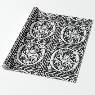 Papel De Presente Letra O Monograma Medieval Arte Nova