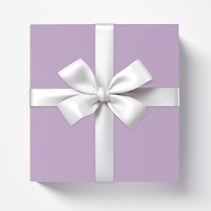 Papel De Presente Leve púrpura clara de cor sólida