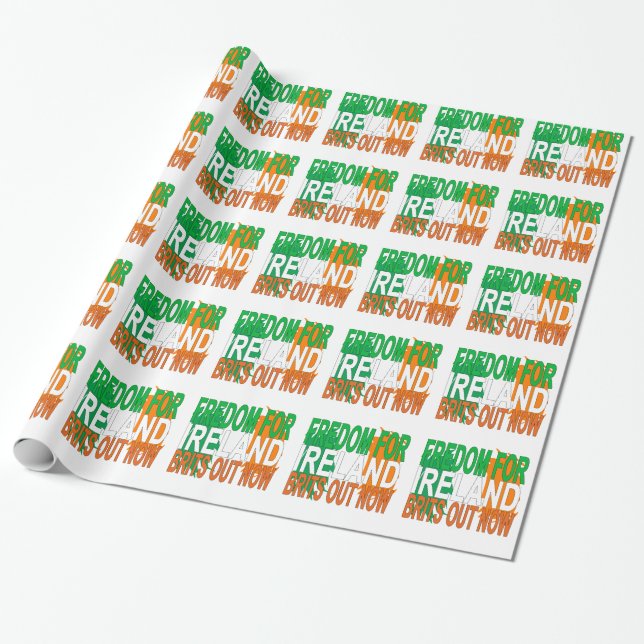 Papel De Presente Liberdade de Ireland ".png (Desenrolado)