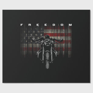 Papel De Presente Liberdade para motocicleta americana