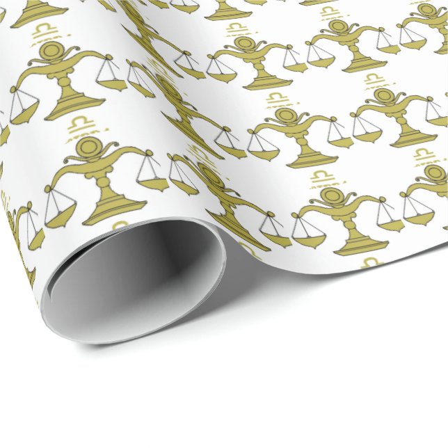 Papel De Presente Libra Wraping Paper (Ponta do rolo)