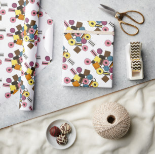 Papel De Presente Licorice Licorice All Sorts Allsorts Candy Sweets