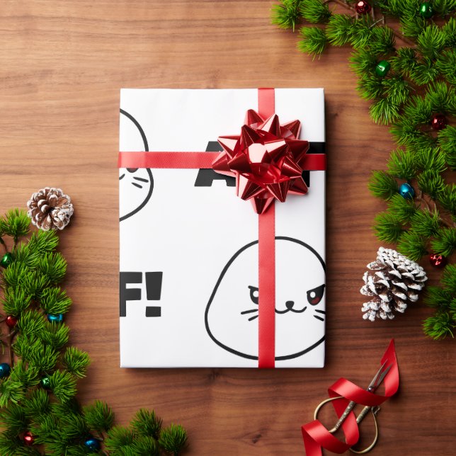 Papel De Presente Lil Sappys Wrapping Paper (Presente de Natal)