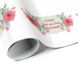 Papel De Presente Lilibet Chamado Gift Wrap - vários designs