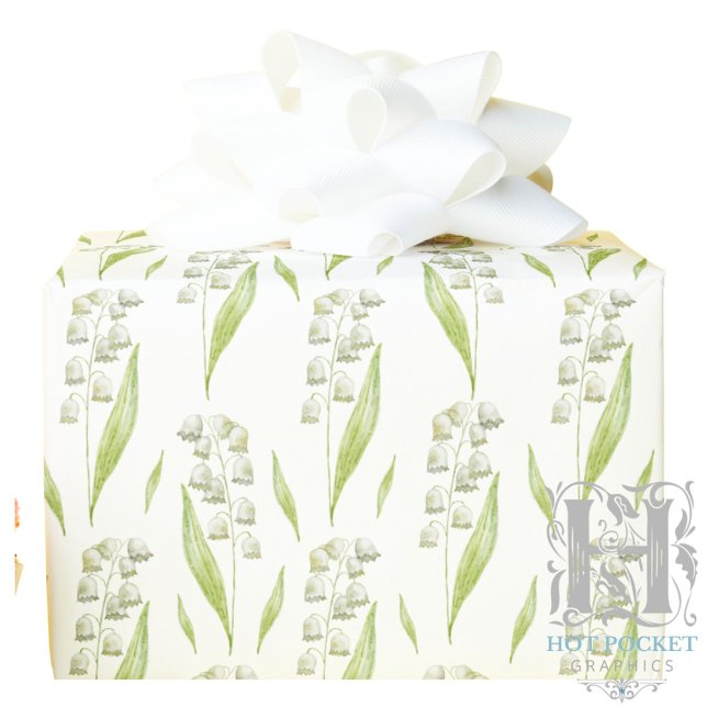 Papel De Presente Lily of the Valley Wrapping Paper (Criador carregado)