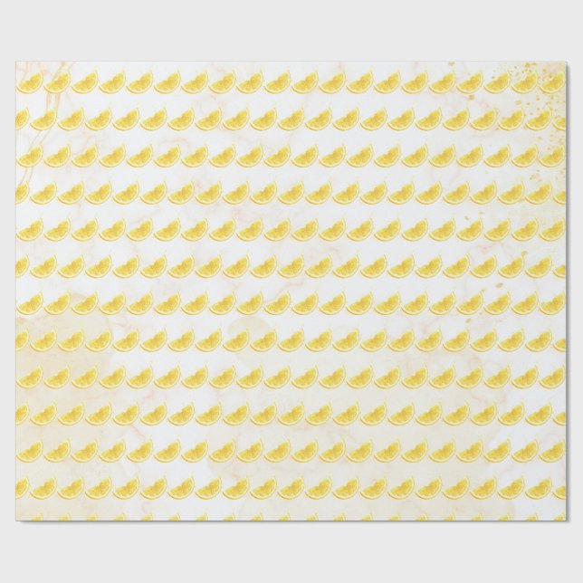 Papel De Presente Limão (Aberto)