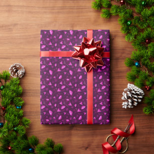 Papel De Presente Linda borboleta rosa