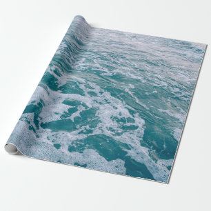Papel De Presente Linda mármore do mar ondas texturehipster, backgro
