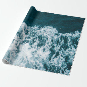 Papel De Presente Lindas ondas do mar