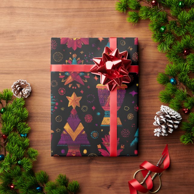 Papel De Presente lindo design (Presente de Natal)