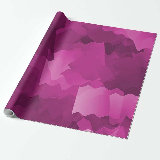 Papel De Presente Lindo em Rosa..... (Desenrolado)