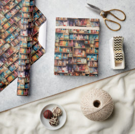 Papel De Presente Lindos Manuais de Watercolor Biblioteca Bookpratel