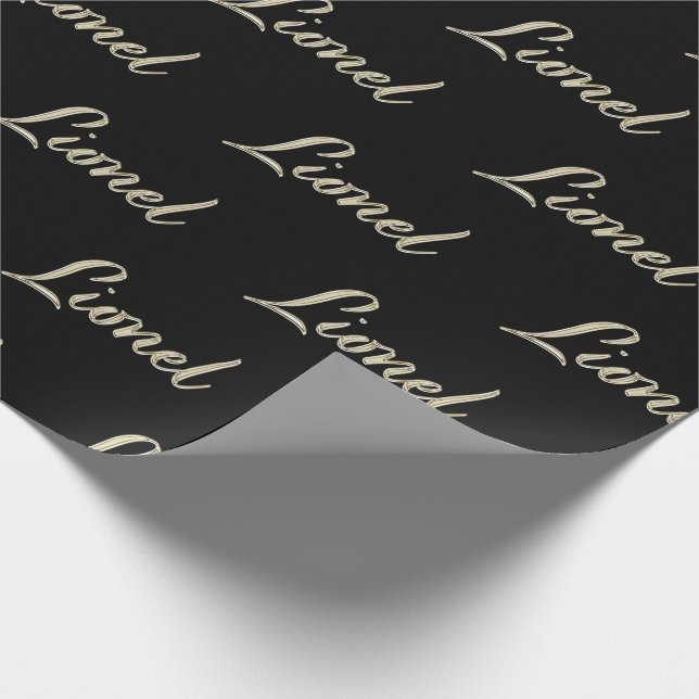 Papel De Presente Lionel Vorname Name edles Geschenkpapier Papier (Ponta)