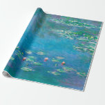 Papel De Presente Lírios d'água de Claude Monet<br><div class="desc">Lírios d'água de Claude Monet</div>