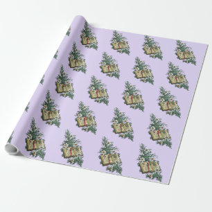 Papel De Presente Lírios e Bíblia Sagrada de páscoa