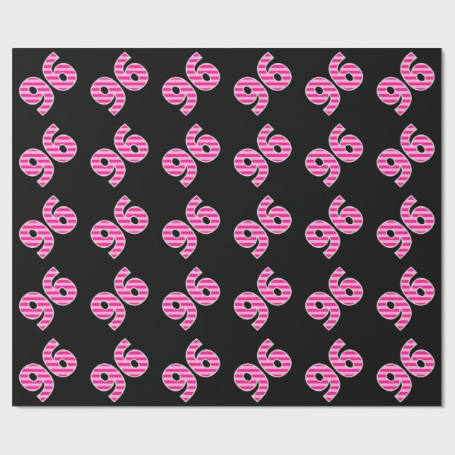 Papel De Presente Lista Rosa 96 Evento # (Aniversário, Aniversário) (Aberto)