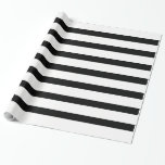 Papel De Presente Listra preta & branca ou preta & customizável da<br><div class="desc">Escolha sua cor pessoal em vez do branco ao lado da listra preta. Entra em personaliza e escolhe sua cor do fundo. Se você tem uma cor feita sob encomenda e não sabe a aplicar,  mensagem mim para a ajuda livre. Obrigados para parar perto.</div>